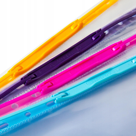 Klipsy archiwizacyjne AD Class 100szt. fioletowe